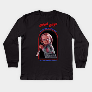 Good Guys - Your Friend X Wanna Play Kids Long Sleeve T-Shirt